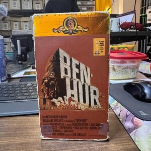 Ben Hur MGM Home Video VHS Movie Charlton Heston Academy Award Winner